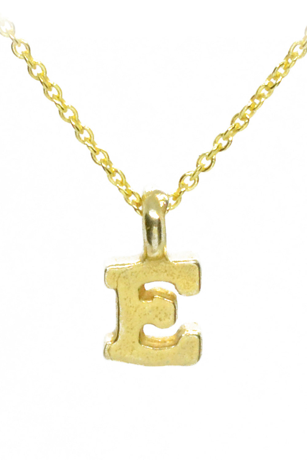 Plata Initial Necklace - Gold