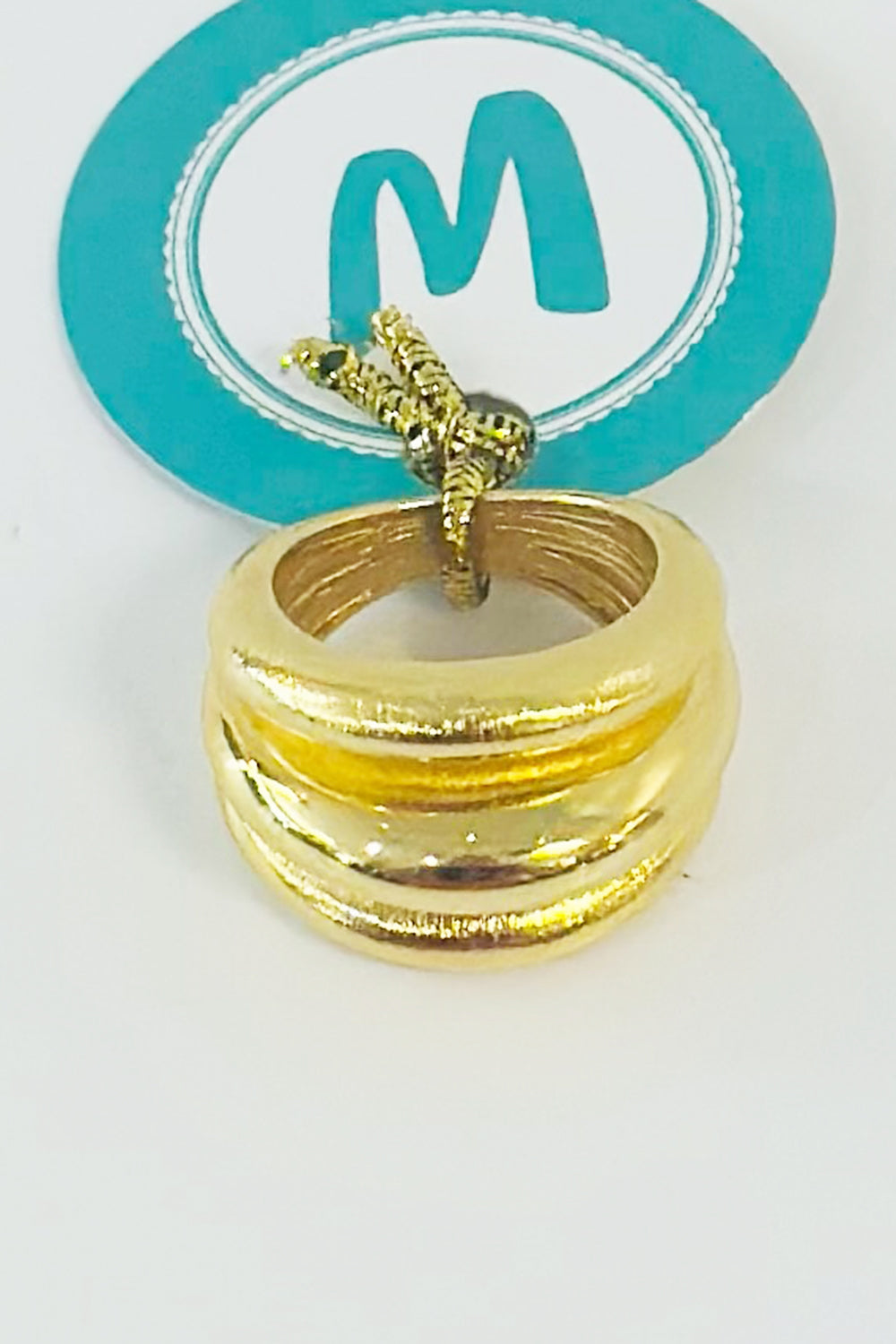 SIDEWALK SALE ITEM - Chrissy Ring - Triple Band Gold