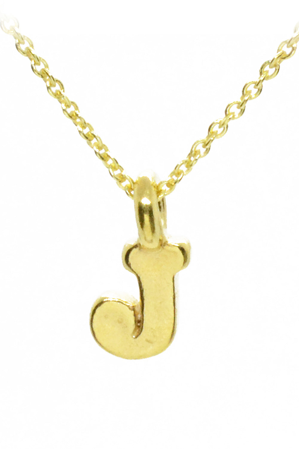 Plata Initial Necklace - Gold
