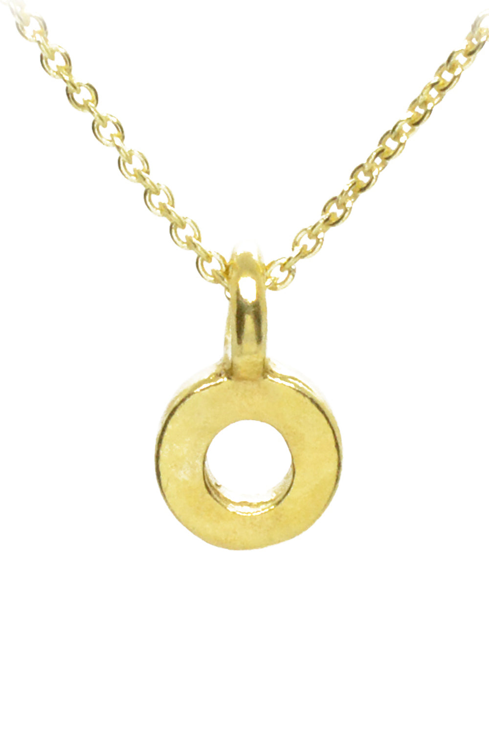 Plata Initial Necklace - Gold