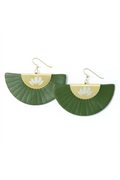 Cactus Keva Earring - Fan Fare Green