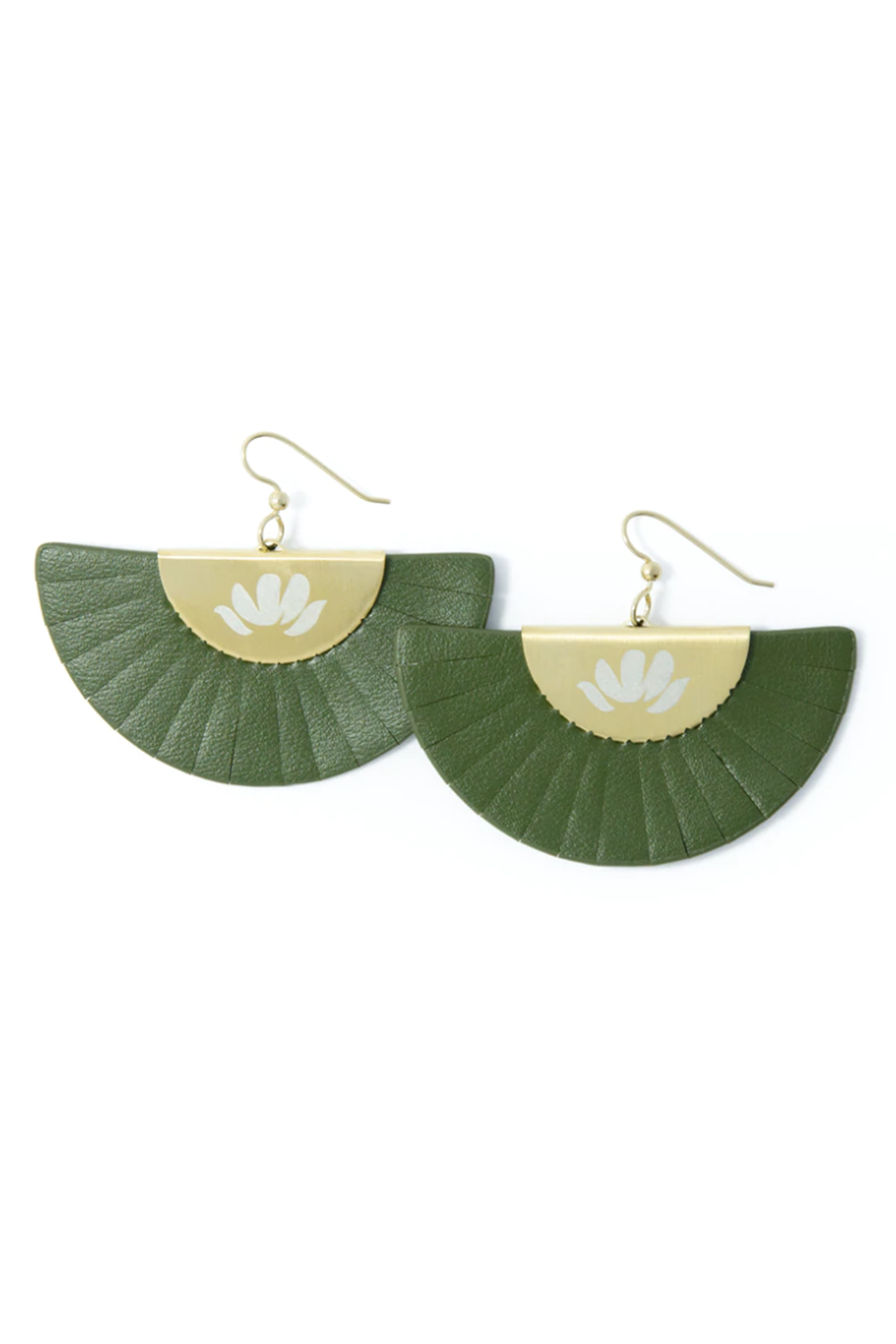 Cactus Keva Earring - Fan Fare Green