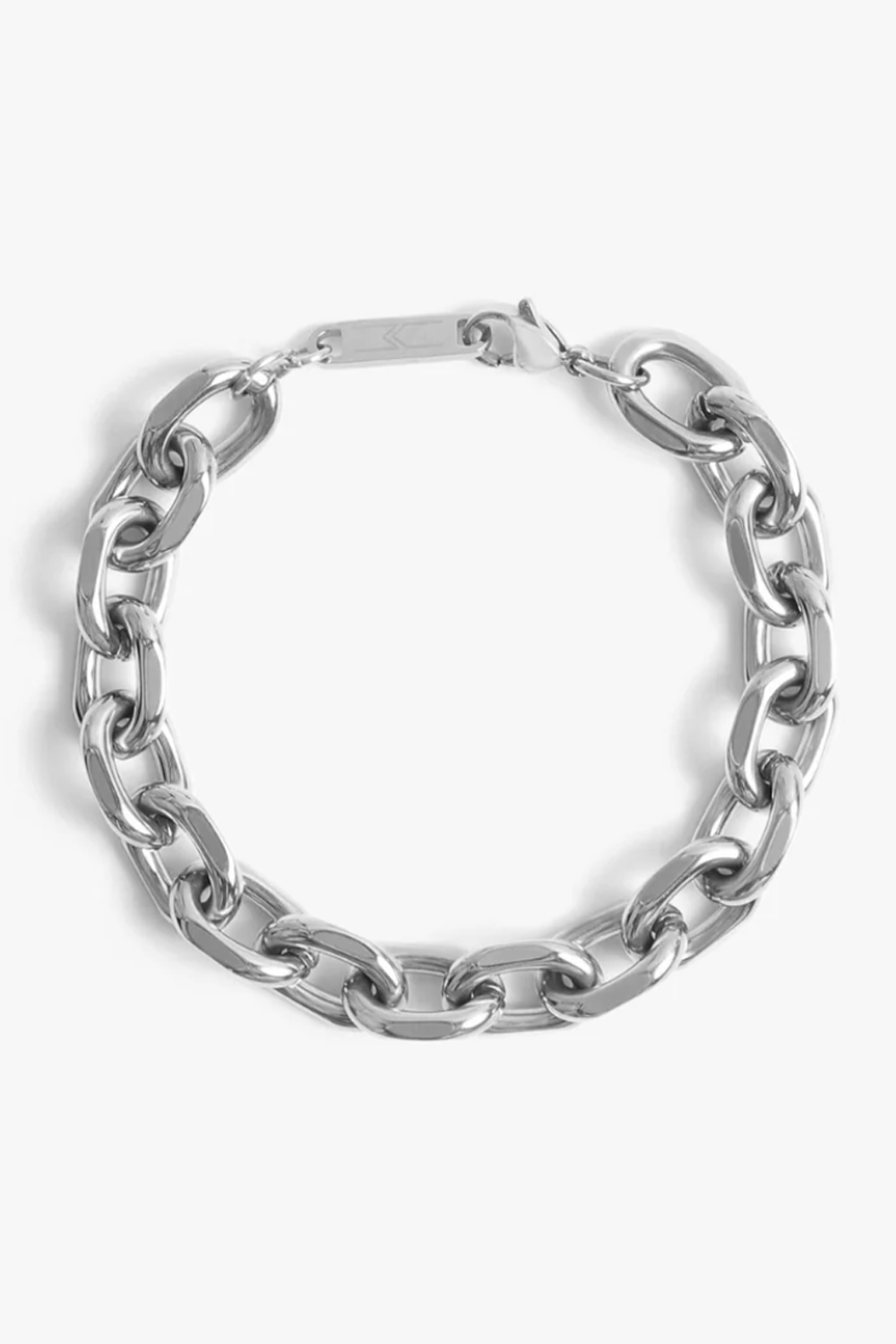 Mica Chain Bracelet - Silver