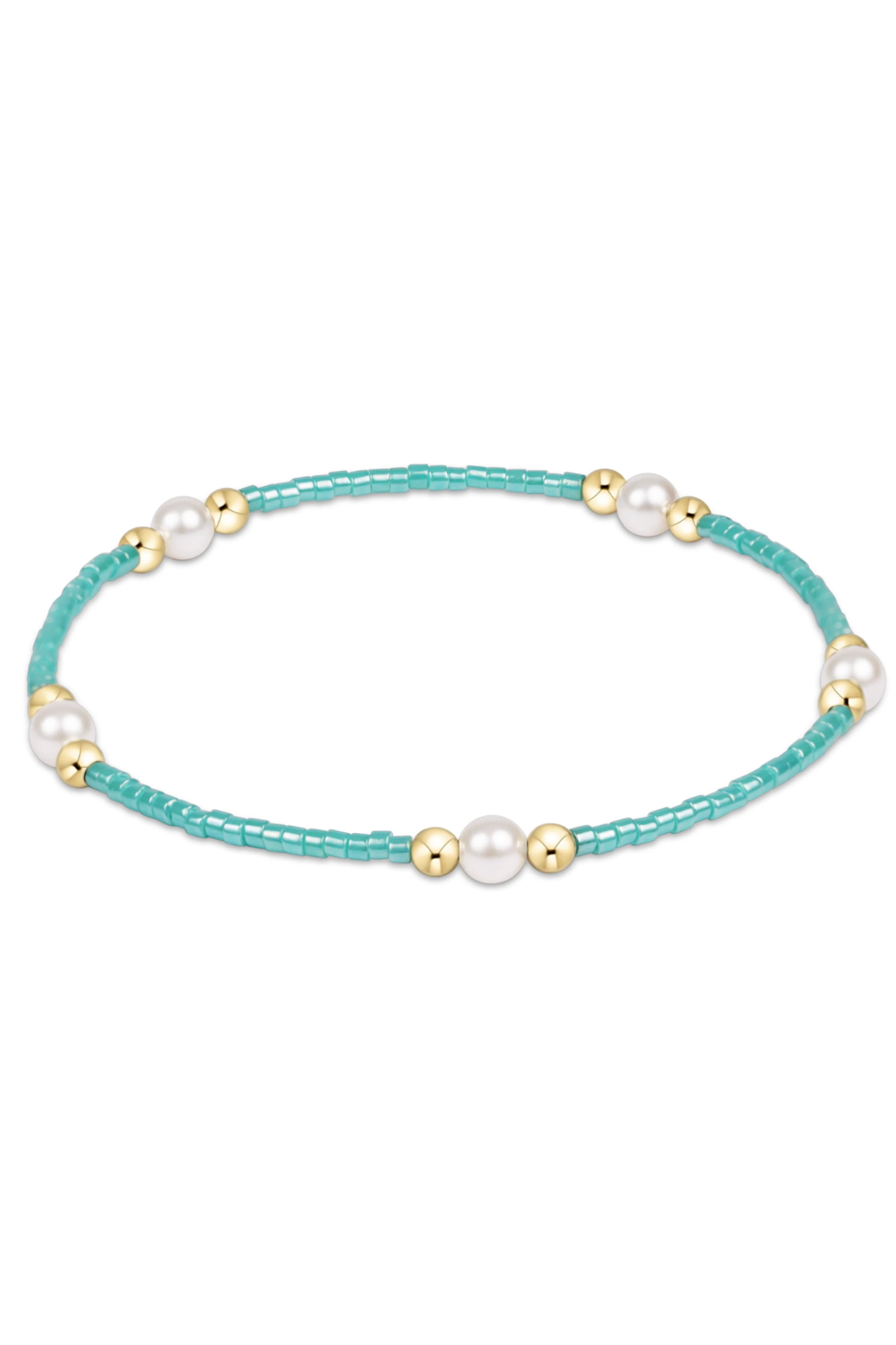 EN Hope Purpose Pearl Bracelet - Sea Glass