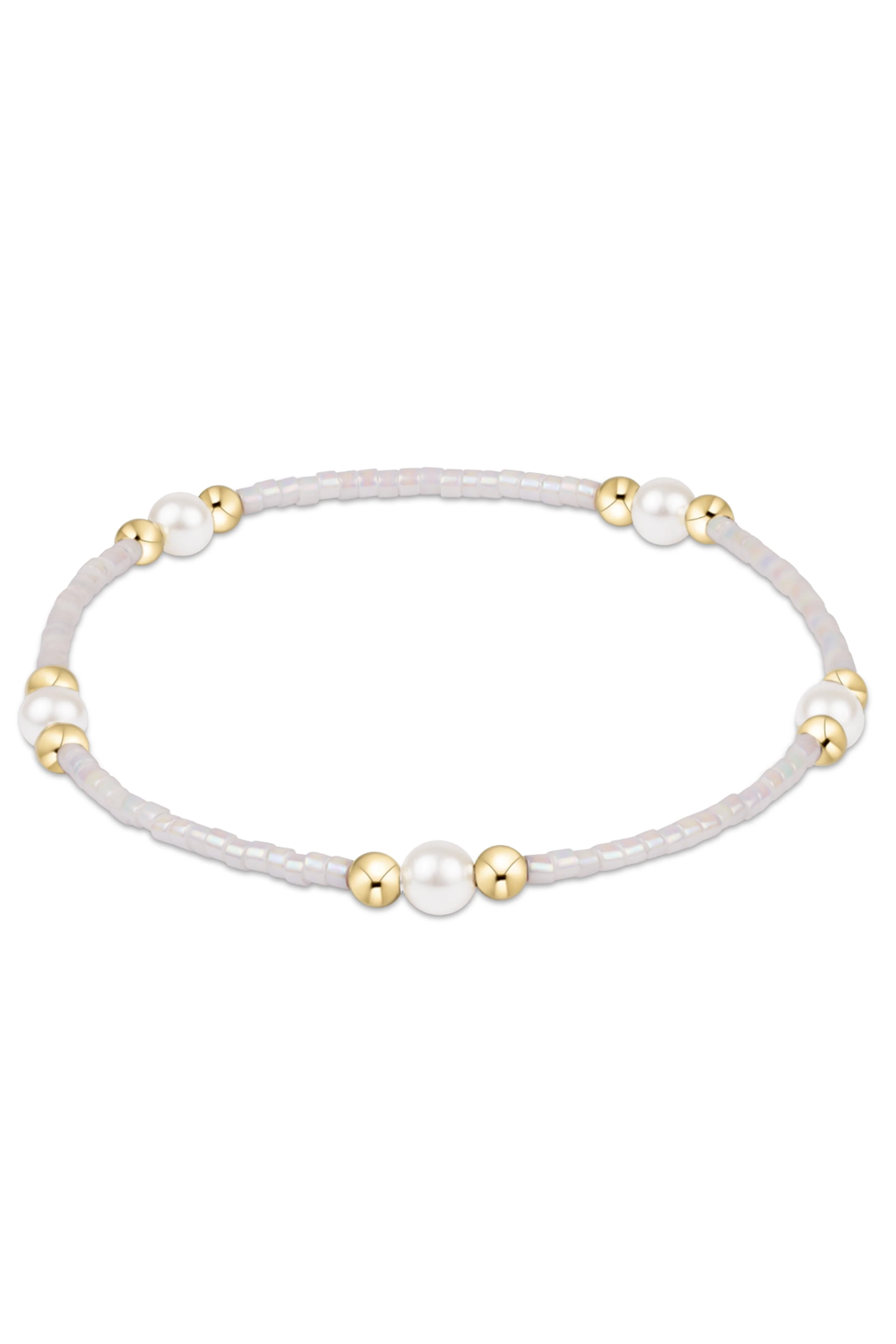 EN Hope Purpose Pearl Bracelet - Silky White