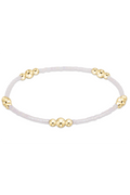 EN Hope Purpose Gold Bracelet - Silky White