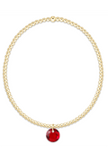 EN Classic Gold Bracelet - Reflection Charm 01