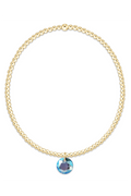 EN Classic Gold Bracelet - Reflection Charm 03