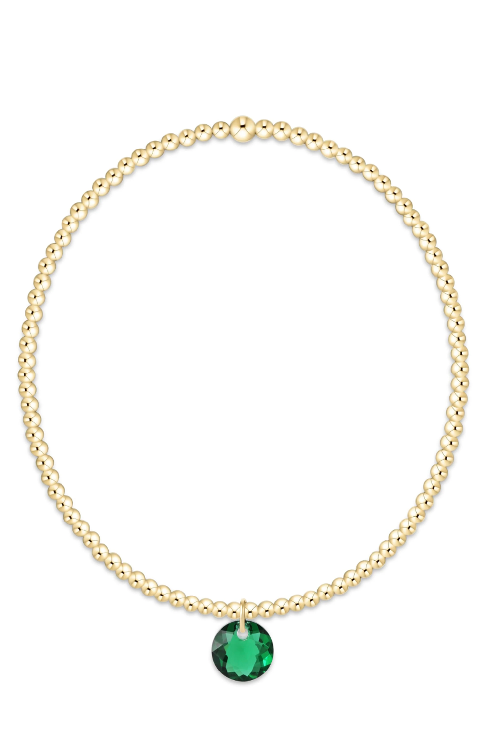 EN Classic Gold Bracelet - Reflection Charm 05