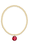 EN Classic Gold Bracelet - Reflection Charm 07