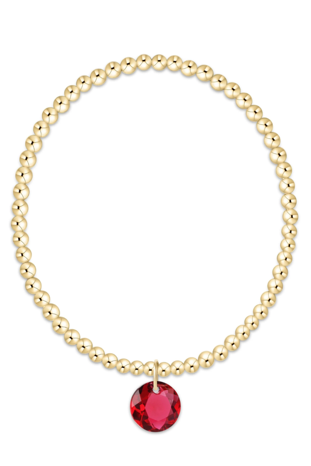 EN Classic Gold Bracelet - Reflection Charm 07