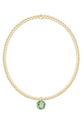 EN Classic Gold Bracelet - Reflection Charm 08