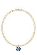 EN Classic Gold Bracelet - Reflection Charm 09