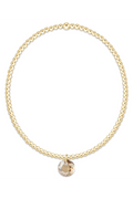 EN Classic Gold Bracelet - Reflection Charm 11