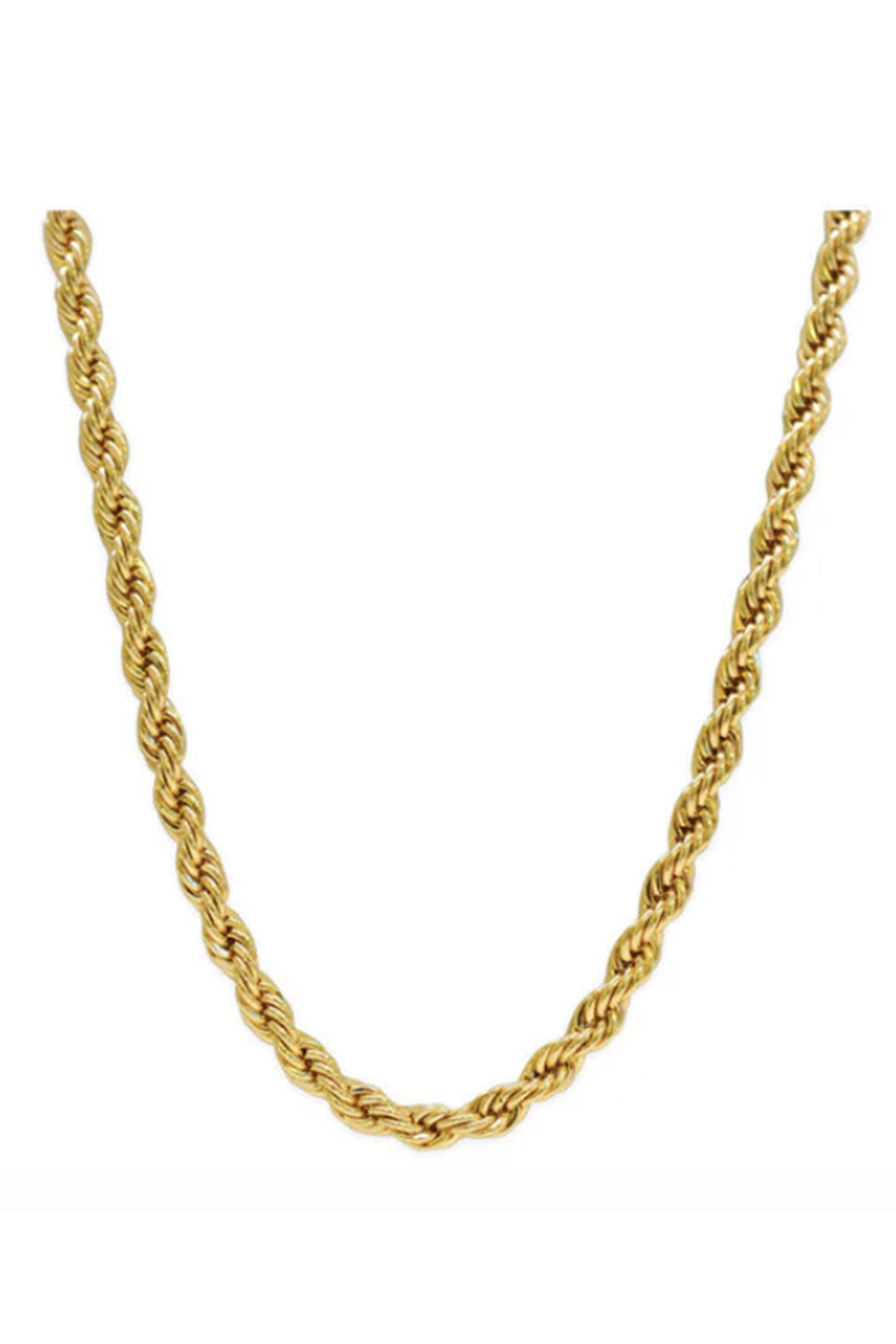 ISLA Everyday Totally Twisted Rope Necklace - Gold