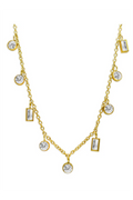 ISLA AnaCapri Gold Necklace - Clear