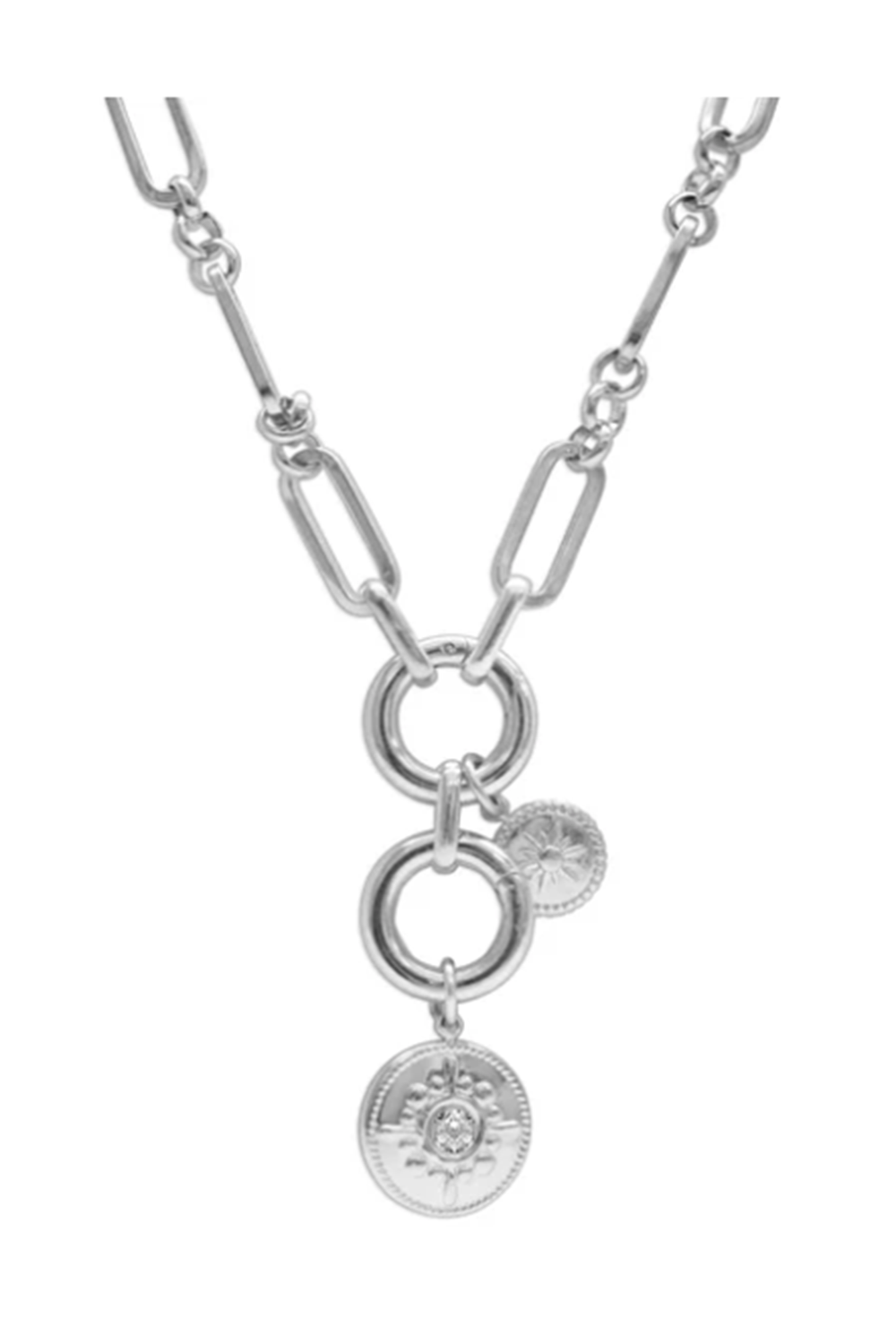 ISLA Charm Up Talisman Necklace - Soul Shine Steel