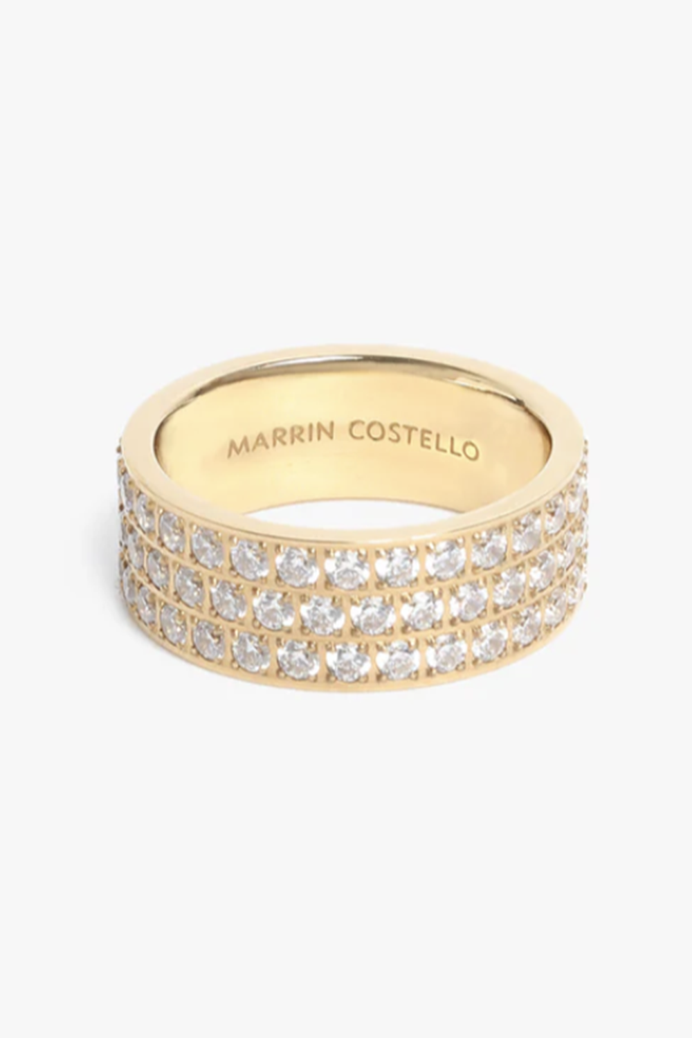 Biggie Ring - Pave Gold