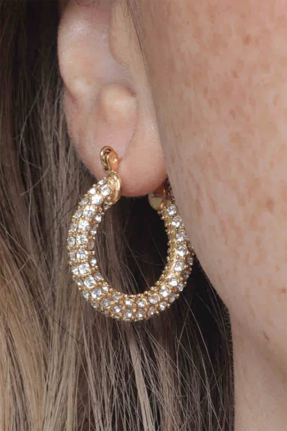 Audrey Hoops - Pave Gold