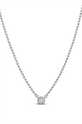 ISLA Having a Ball Solitaire Necklace - Steel