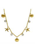 ISLA Fun in the Sun Necklace - Goes Coastal Gold