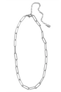 SIDEWALK SALE ITEM - Charm Necklace - DIY Paperclip Silver