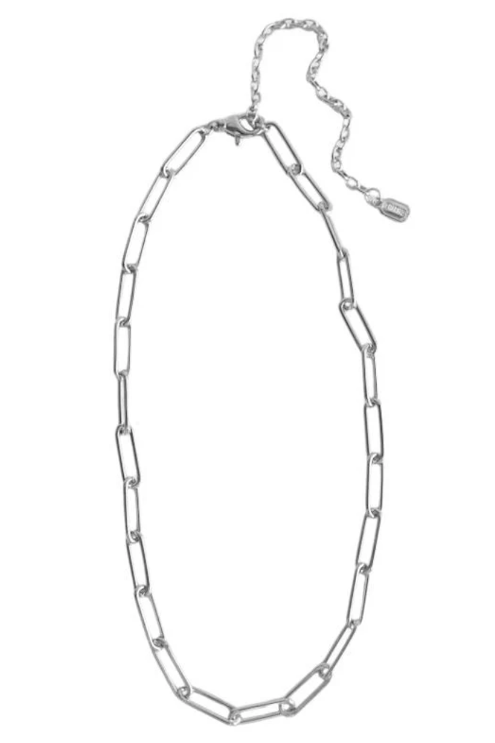 SIDEWALK SALE ITEM - Charm Necklace - DIY Paperclip Silver