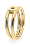 Qudo Interchangeable Ring - Roma Gold