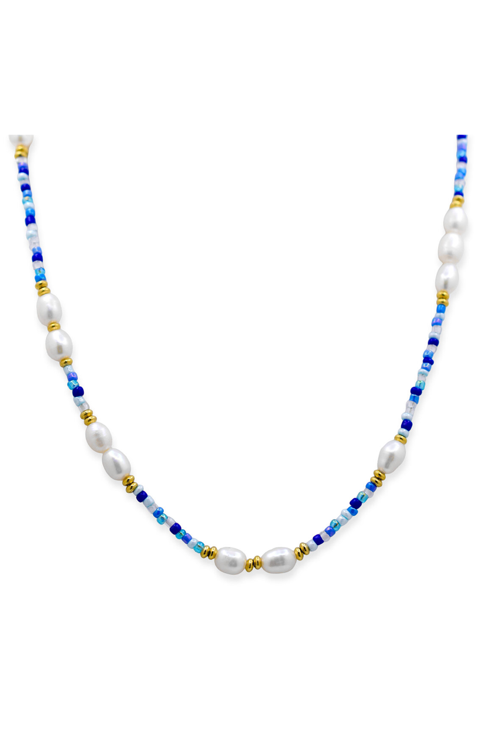 ISLA Beads of Paradise Gold Necklace - Bella Blues
