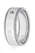 Qudo Interchangeable Ring - Punto Silver