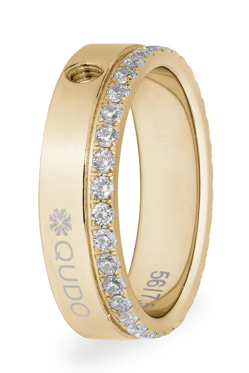 Qudo Interchangeable Ring - San Remo Gold