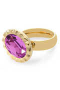Qudo Tivola Unica Ring Big - Dark Rose