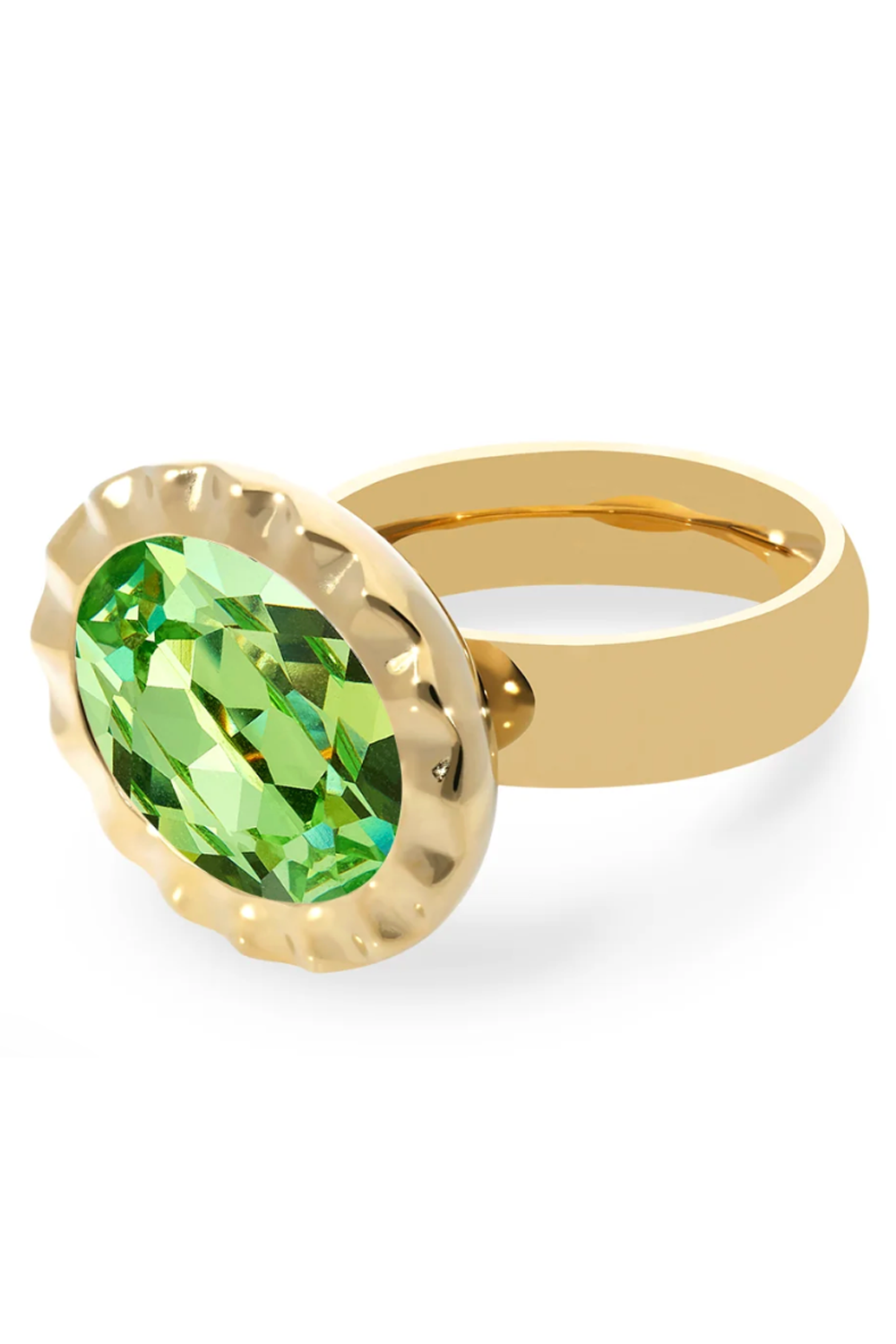 Qudo Tivola Unica Ring Big - Peridot
