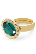 Qudo Tivola Unica Ring Big - Emerald